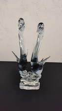 Sculpture D’oiseaux En Verre