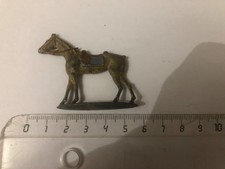 Miniature en plomb cheval 