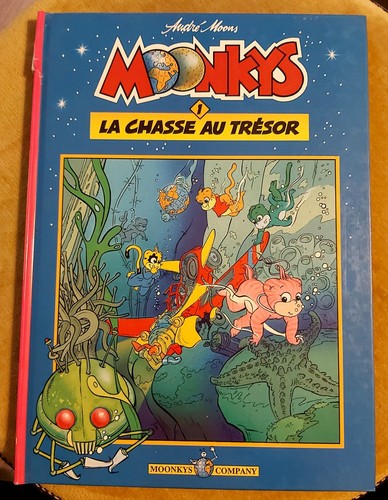 Livre moonkys chasse au - livre, la