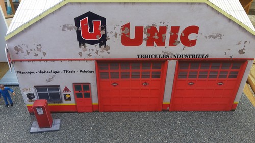 Garage unic kit - garage, 1/43°