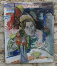 Souvenirs de Paris Huile sur