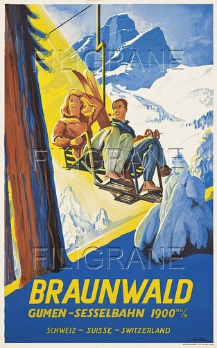 Braunwald télésiege suisse - braunwald,