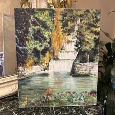 Tableau Huile Sur Panneau