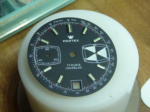 Cadran montre chronographe - de,