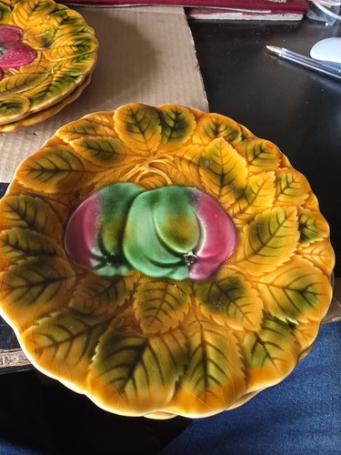 Assiette barbotine - assiette,