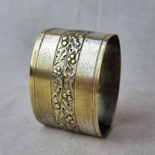 Rond de Serviette Ovale Ancien