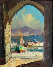 Tableau d'Elie Bernadac vue de