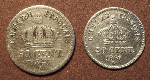 Numismatique france lot 2 - numismatique,
