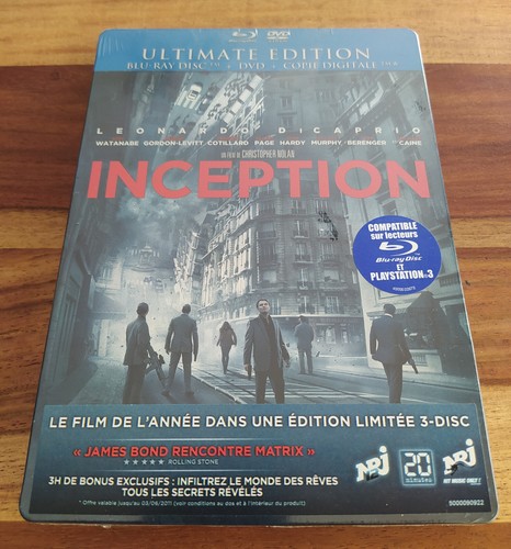 Inception steelbook ultimate - inception,