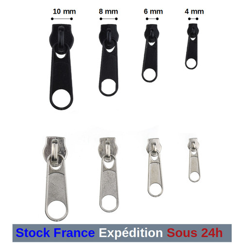 Tirette curseur zipper - curseur, en