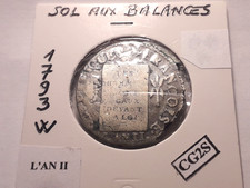 Sol aux Balances 1793 W L'AN