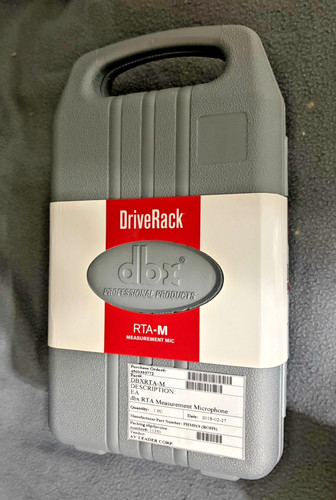 Dbx rta reference - rta-m,