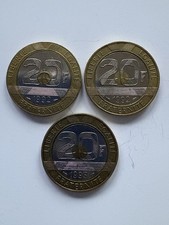 Lot 3  Pièces 20 Francs