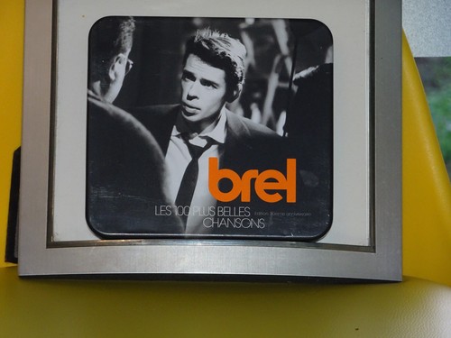 Coffret métal jacques brel - coffret,