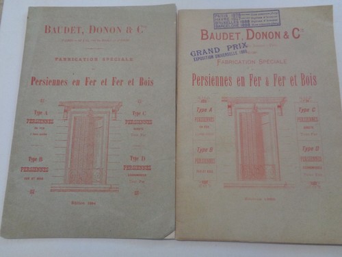 Catalogues 1884 1888 - 💥, 2