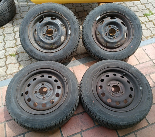 Jeu roues hiver en acier - roues,