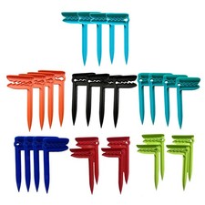 Lot de 4 piquets de plage pour