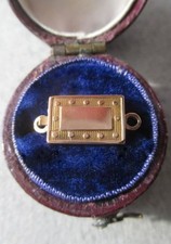 Rare Fermoir régional ancien - Or rose massif 18 carats ciselé - France XIXe