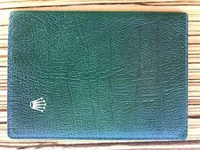 Vintage rolex leather wallet - rolex,