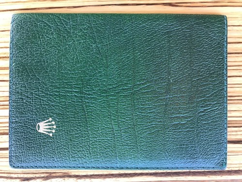 Vintage rolex leather wallet - rolex,