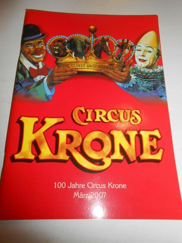 Programme cirque circus - programme, cirque/circus