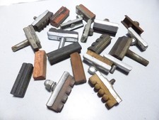 lot  vintage anciens  porte Patins de Frein Pour  Vélo freins bicycle brake pads