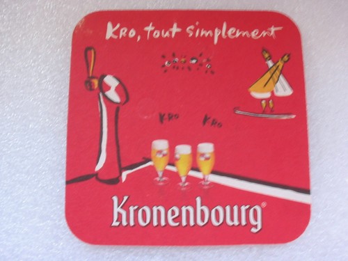 Dessous verre bière en - dessous, de
