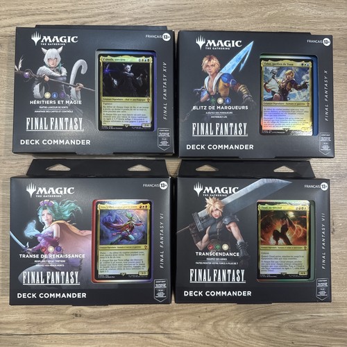 Deck commander final fantasy - deck,