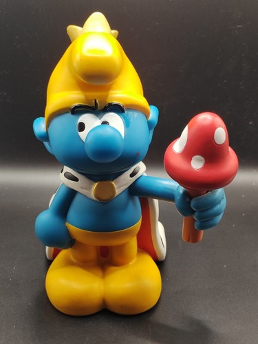 Figurine tirelire schtroumpf - figurine,