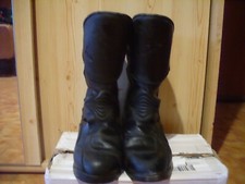 RICHA - Bottes Moto Touring Aqua -  Noir - Cuir  -  