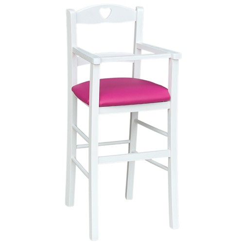 Chaise haute bois - haute, en