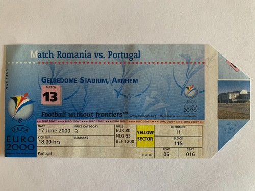 Ticket match euro - euro, 17
