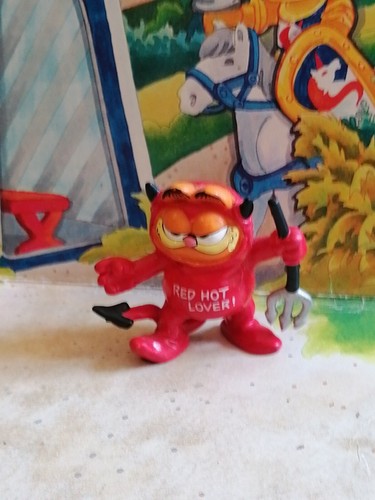 Figurine chat garfield pvc - garfield,
