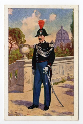 Gendarmerie cpa italie - gendarmerie,
