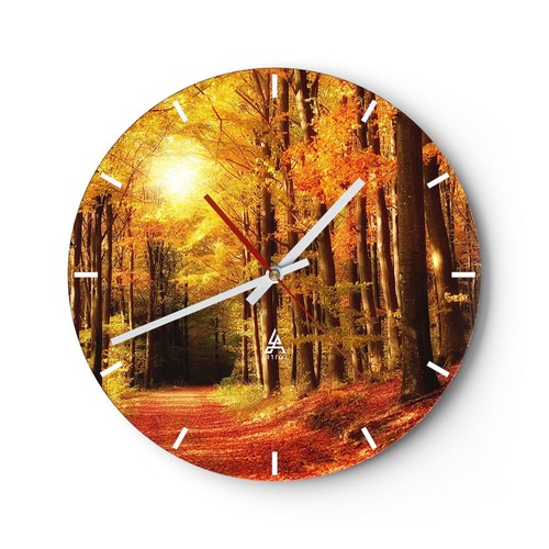 Horloge murale verre - en,