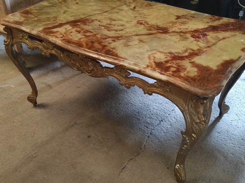 Ancienne table basse salon - table,