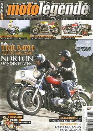 Moto legende 197 - legende, triumph