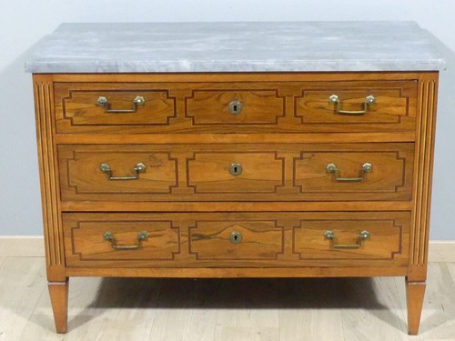 Commode louis xvi noyer - noyer, et