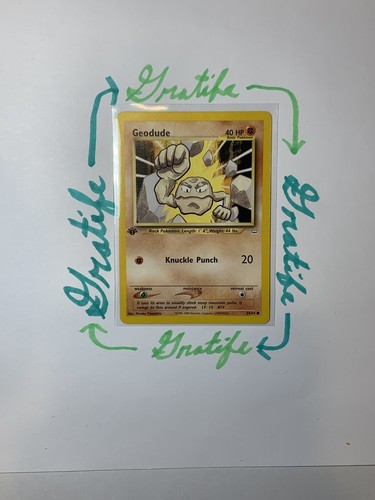 Pokemon tcg geodude 1st ed - pokemon,