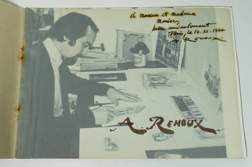 André renoux - signé),