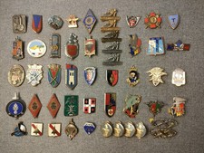Militaria - Lot d'insignes