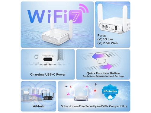 Be58 dual band wifi 7 - rt-be58,