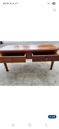 Table basse bois massif - bois, en