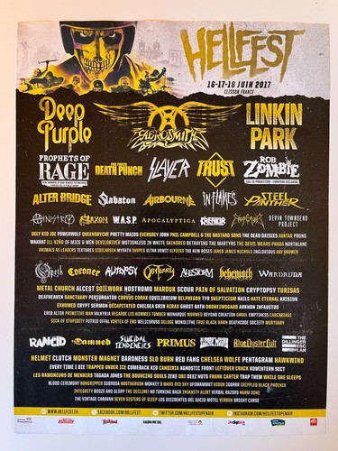 Hellfest 2017 publicité - ,