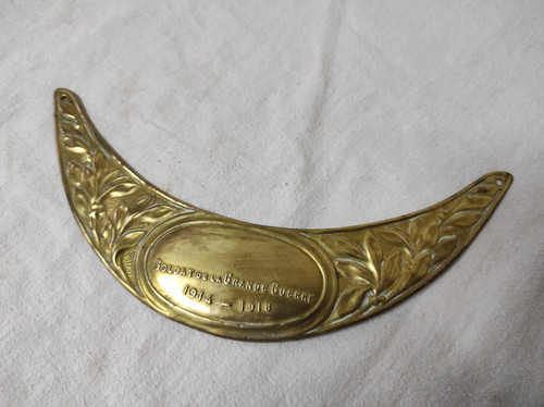 Plaque casque adrian - plaque,