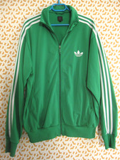 Veste Adidas Originals vert vintage survetement Jacket Homme - XL