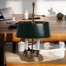 Lampe de bureau "Bouillotte"