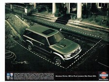 PUBLICITE ADVERTISING 126  1998    Nissan  le nouveau Patrol GR  4X4