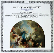 L'Oiseau-Lyre Emma KIRKBY MOZART Exsultate Jubilate HOGWOOD  LP 411832-1 MINT
