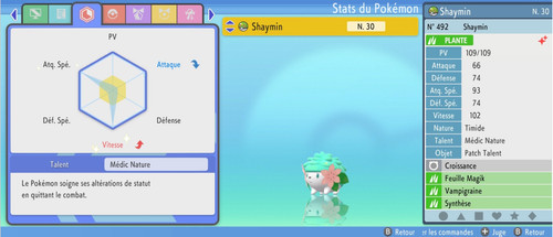 Shaymin shiny 6iv - shaymin, fr
